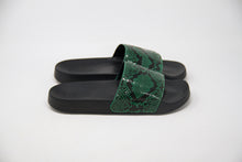 Diamond Front Cut Python Slide