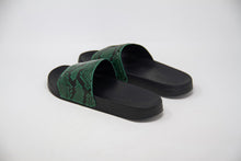 Diamond Front Cut Python Slide