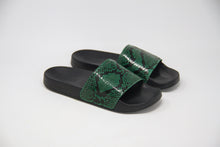 Diamond Front Cut Python Slide