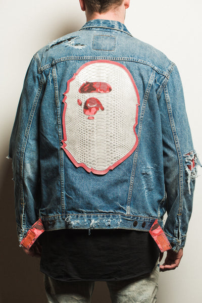 Levis x Bape Denim Jacket