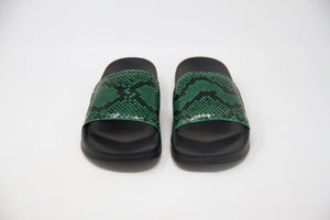 Diamond Front Cut Python Slide