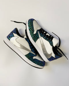 "Oil Slick" Travis Scott AJ1 Low